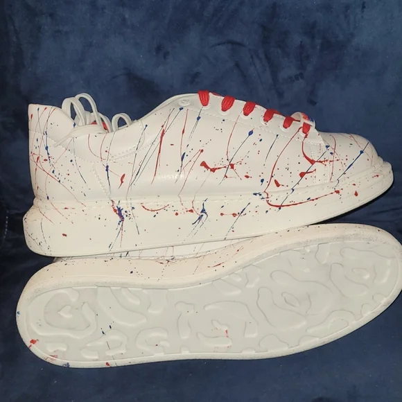 New California Swagg Splash sneakers...Red/Blue size 12 - Picture 4 of 13